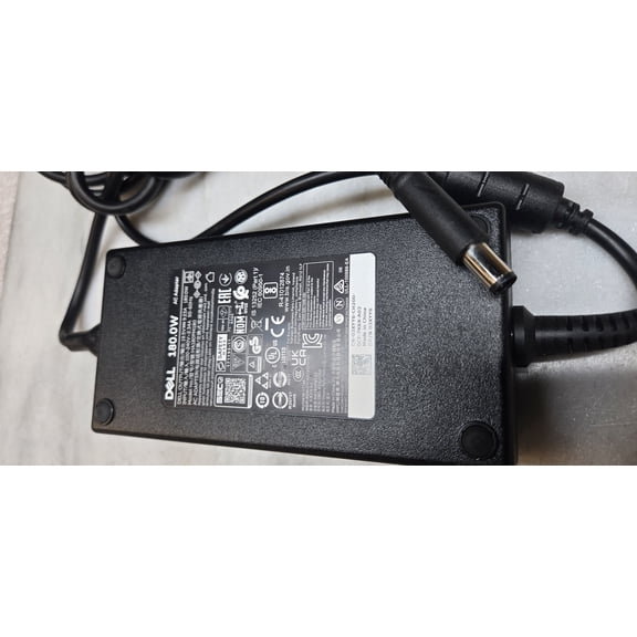 Pre-Owned Genuine DELL 180W 19.5V 9.23A AC Adapter for Alienware Precision DA180PM111