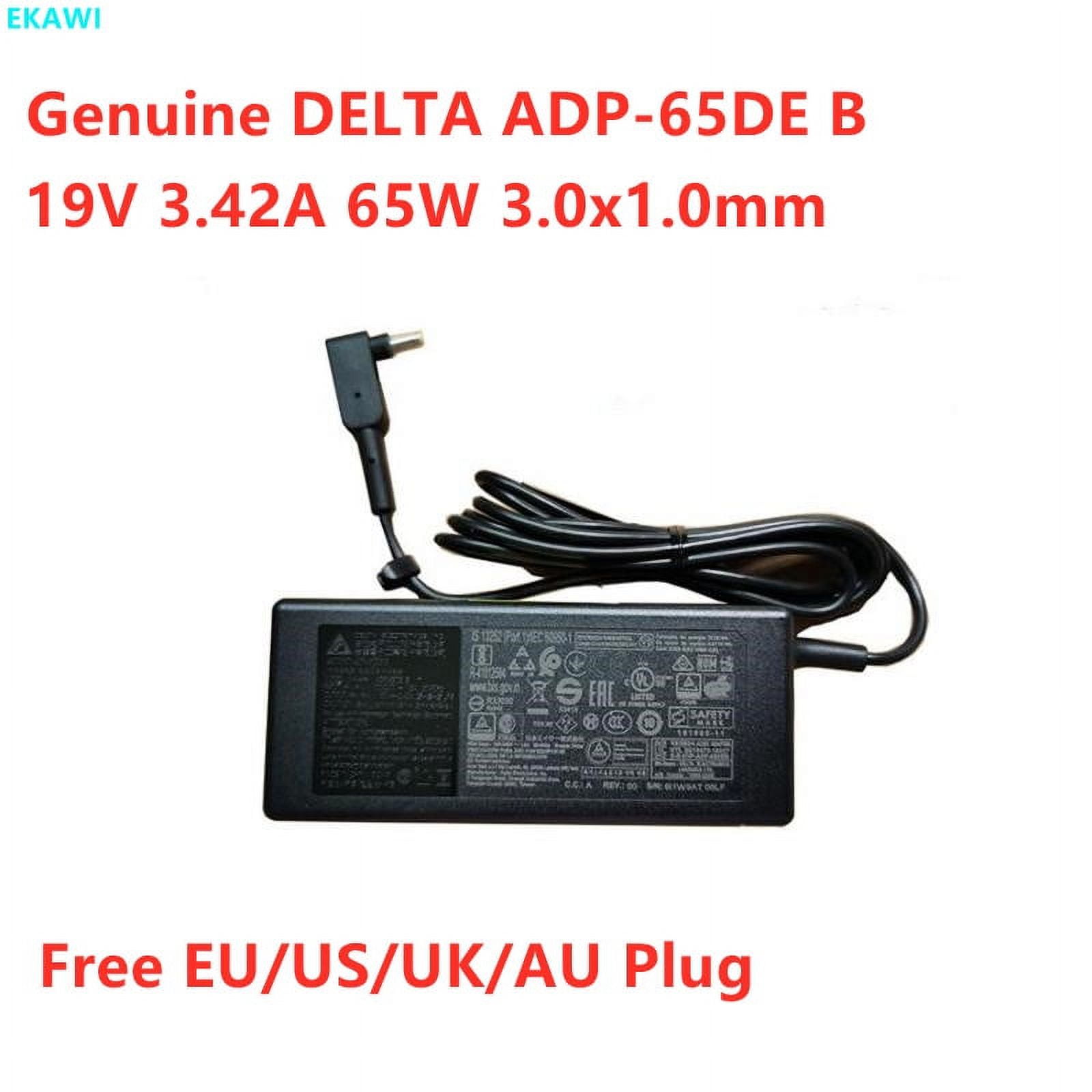 Genuine DELTA ADP65DE B 19V 3.42A 65W 3.0x1.0mm AC Adapter For ACER