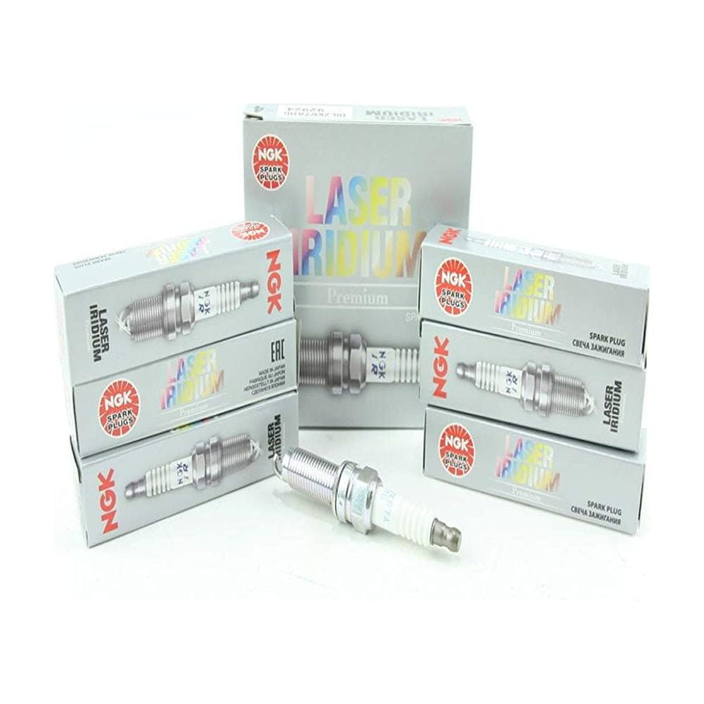 Genuine DILZKR7A11G Laser Iridium Spark Plugs (92924) by NGK (6 Pack