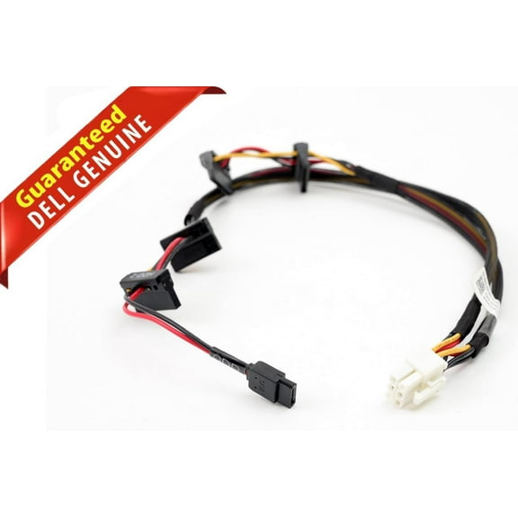 Genuine Dell OEM PowerEdge T130 Server 4-Hard Drive 1-Optical Drive Cable J71RG - New