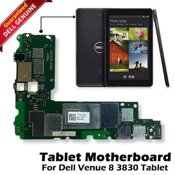 Genuine Dell Venue 8 3830 8.0" Tablet system Motherboard Intel Y1YKR N5GP0 7R54T(New)