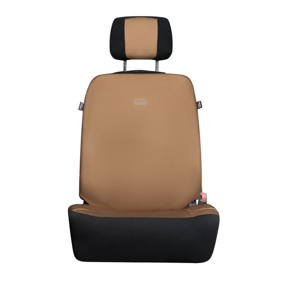 Genuine Dickies 1-Piece Brown Pro-Grade Heavy-Duty Truck Seat Cover
