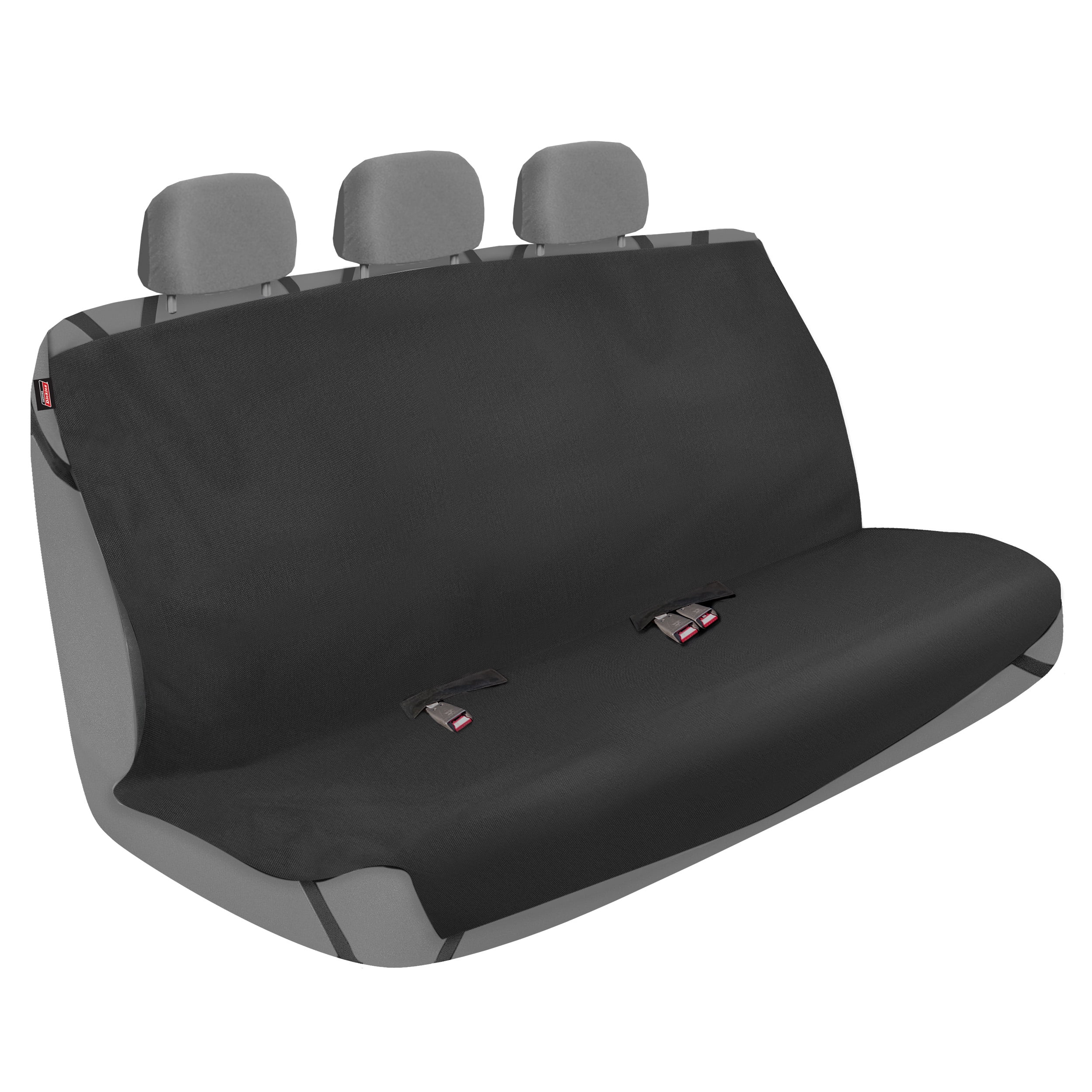 Genuine Dickies 1 Piece Repreve Rear Universal Car Seat Cover and Protector Black, 43164WDI