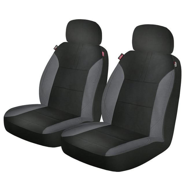 Genuine Dickies 2 Piece Repreve Universal Front Car Seat Covers Black