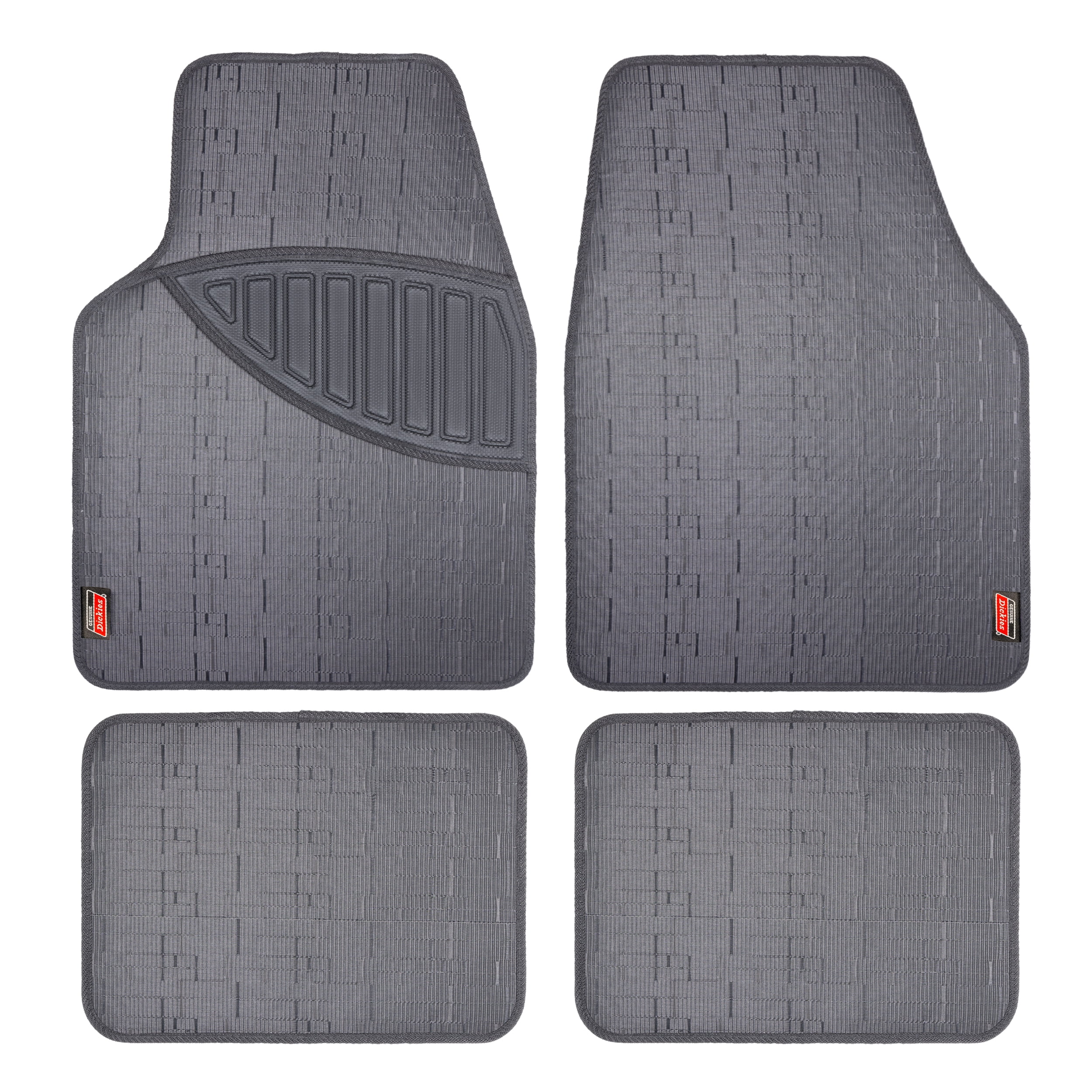 Genuine Dickies 4-Piece Black Enduro Floor Mats