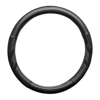 Genuine Dickies Carbon Fiber Dura Grip Black Steering Wheel Cover