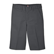Genuine Dickies Boys School Uniform Flex Waist Flat Front Shorts, Sizes 4-20