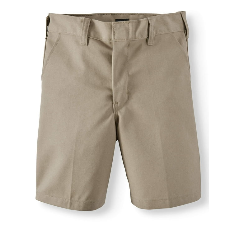 Khaki shorts school uniform sales