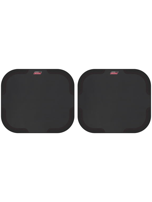 Canvas Trim Twist Auto Sunshades Universal Fit, Black, 806027WDI