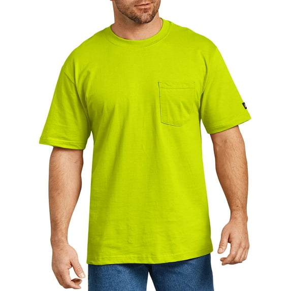 Genuine Dickies Enhanced Visibility Short Sleeve Heavyweight Pocket T-Shirt (Men's)