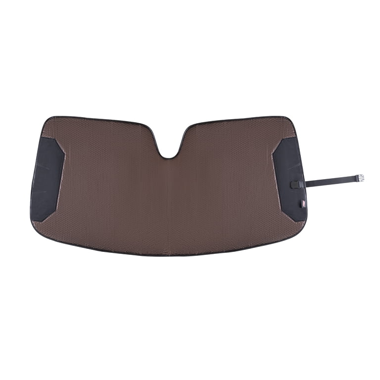 Genuine Dickies Chocolate Brown Truck Accordion Sunshade for