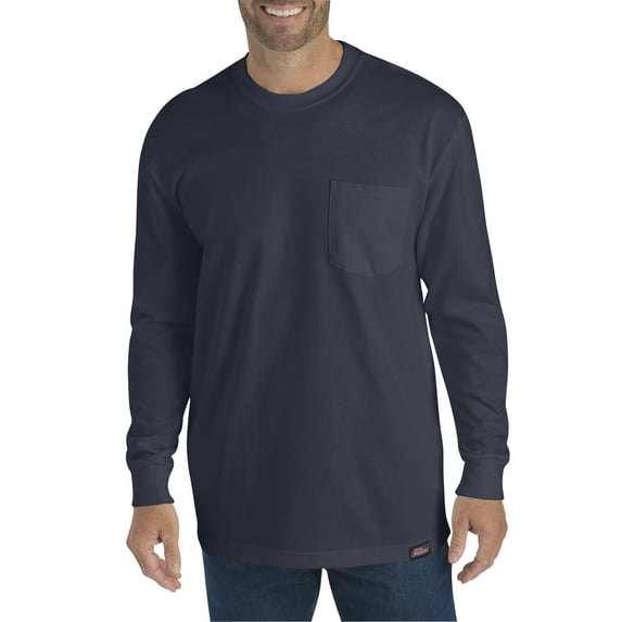 Genuine Dickies Long Sleeve Pullover Crew Neck Relaxed Fit T-Shirt (Men's)