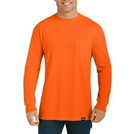 Genuine Dickies Men and Big Mens Long Sleeve Active Performance Pocket T Shirt Walmart