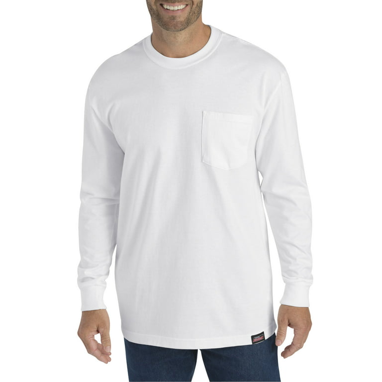 Genuine Dickies Long Sleeve Crew Neck Relaxed T-Shirt (Men's) - Walmart.com