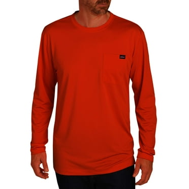 Genuine Dickies Long Sleeve Round Neck Performance Pocket, T-Shirt (Men's)