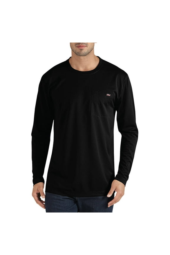 Men and Big Mens Long Sleeve Active Performance Pocket T-Shirt