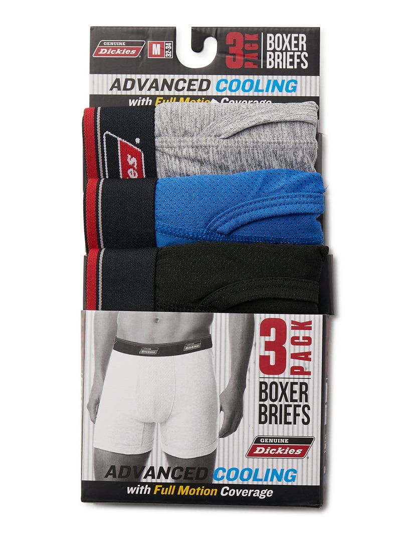 Genuine Dickies Men's Boxer Brief, Pack