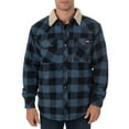thumbnail image 1 of Genuine Dickies Men's Buffalo Twill Shirt Jacket with Sherpa Collar, 1 of 4