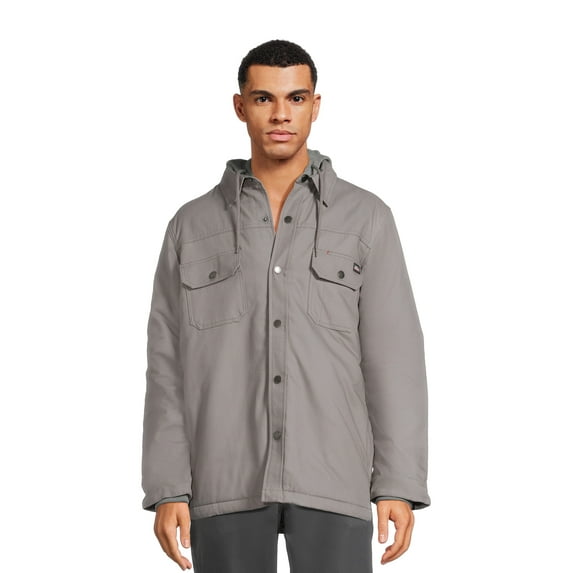 Genuine Dickies Men's Canvas Hooded Shirt Jacket