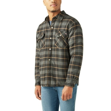 Genuine Dickies Men's Canvas Quilted Shirt Jacket