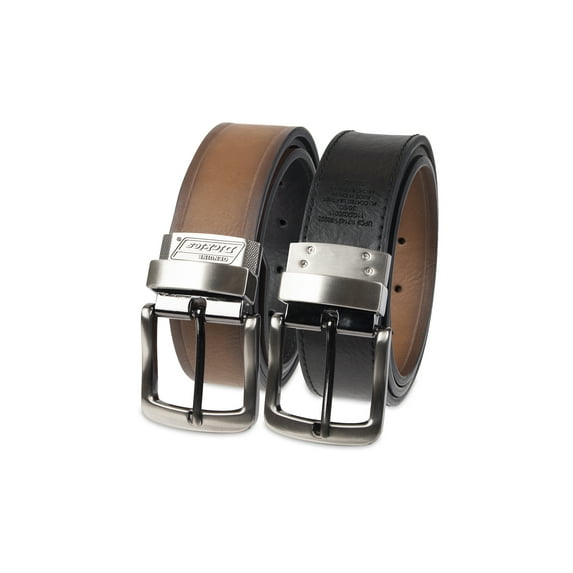 Genuine Dickies Men's Casual Two-in-One Reversible Work Belt – Regular and Big & Tall Sizes