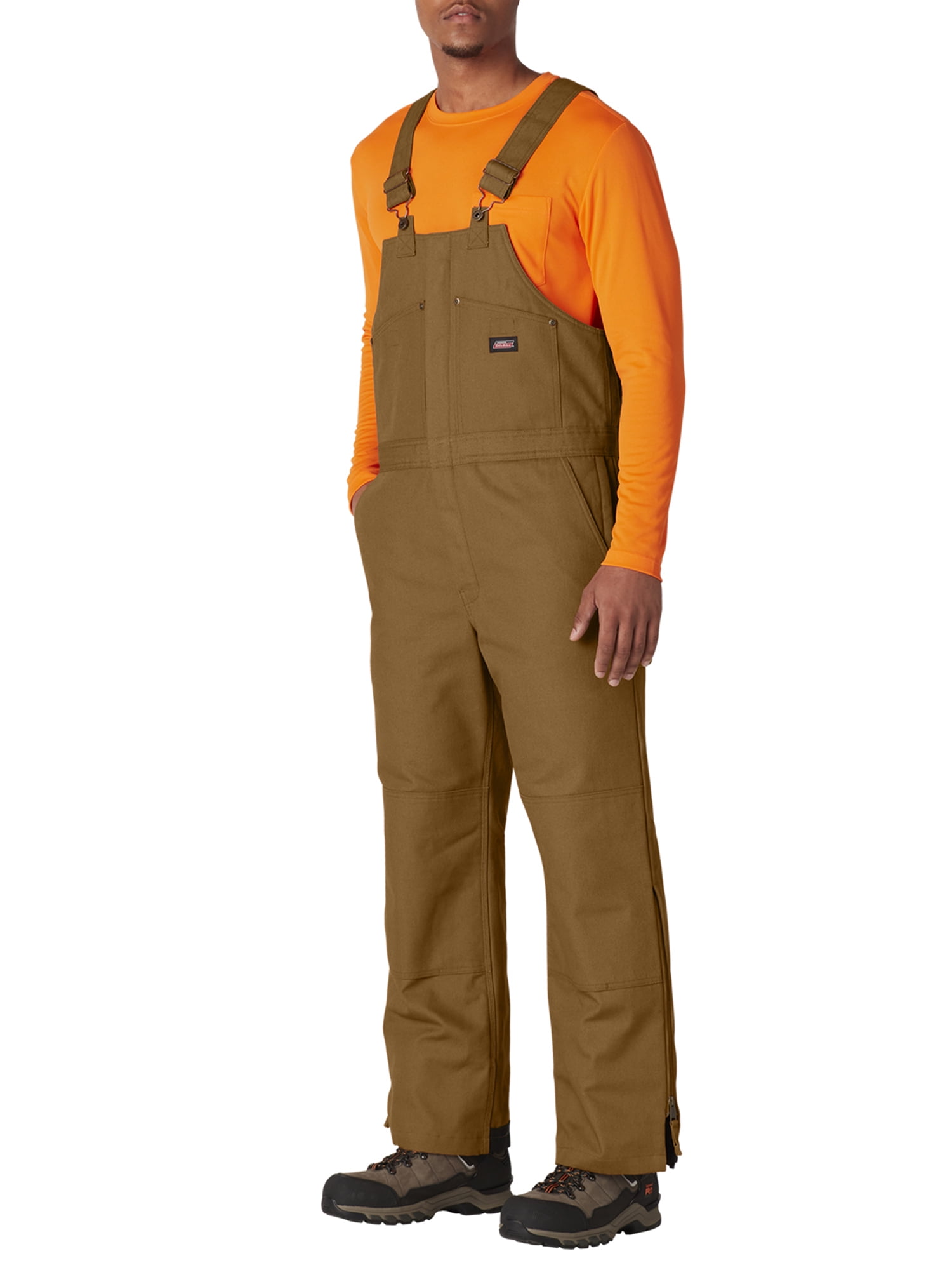 oplichter Inspectie Collega Genuine Dickies Men's Defender Series Heavy Duty Insulated Duck Bib Overalls  - Walmart.com