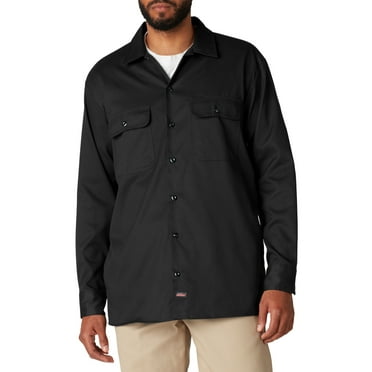 Genuine Dickies Men's FLEX Long Sleeve Work Shirt with Temp Control Cooling