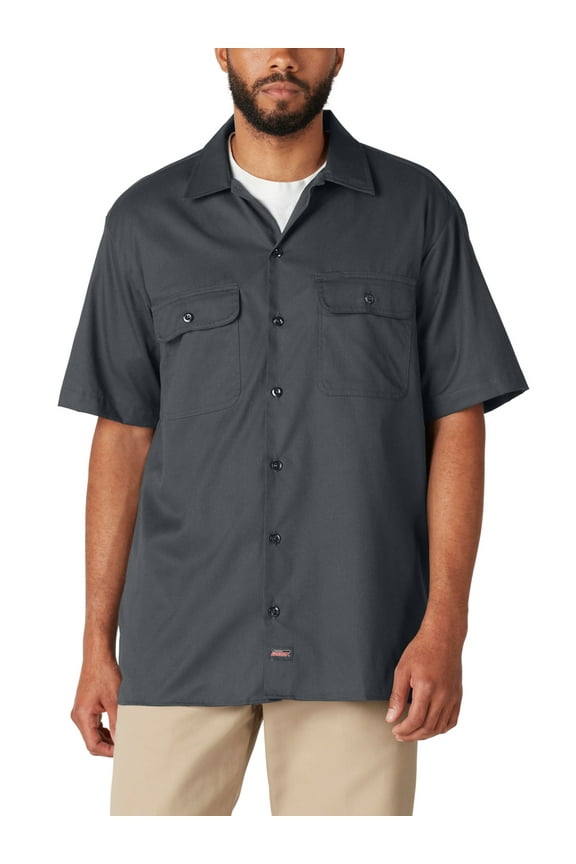 Men's FLEX Short Sleeve Work Shirt with Temp Control Cooling