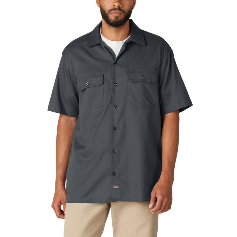 Vintage Ford Motor Company Dickies Men's Short Sleeve Workshirt Vintage Ford Motor Company Dickies Men's Short Sleeve Workshirt