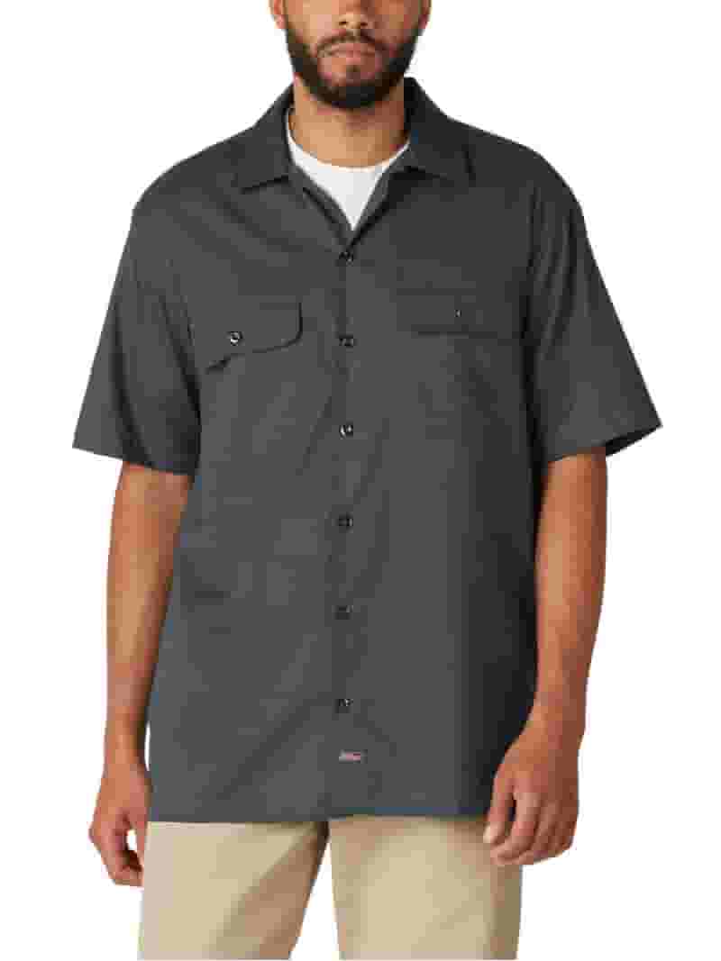 Vintage Ford Motor Company Dickies Men's Short Sleeve Workshirt Vintage Ford Motor Company Dickies Men's Short Sleeve Workshirt