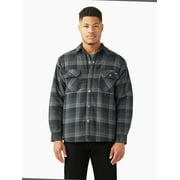 Genuine Dickies Men's Fleece Lined Flannel Shirt Jacket