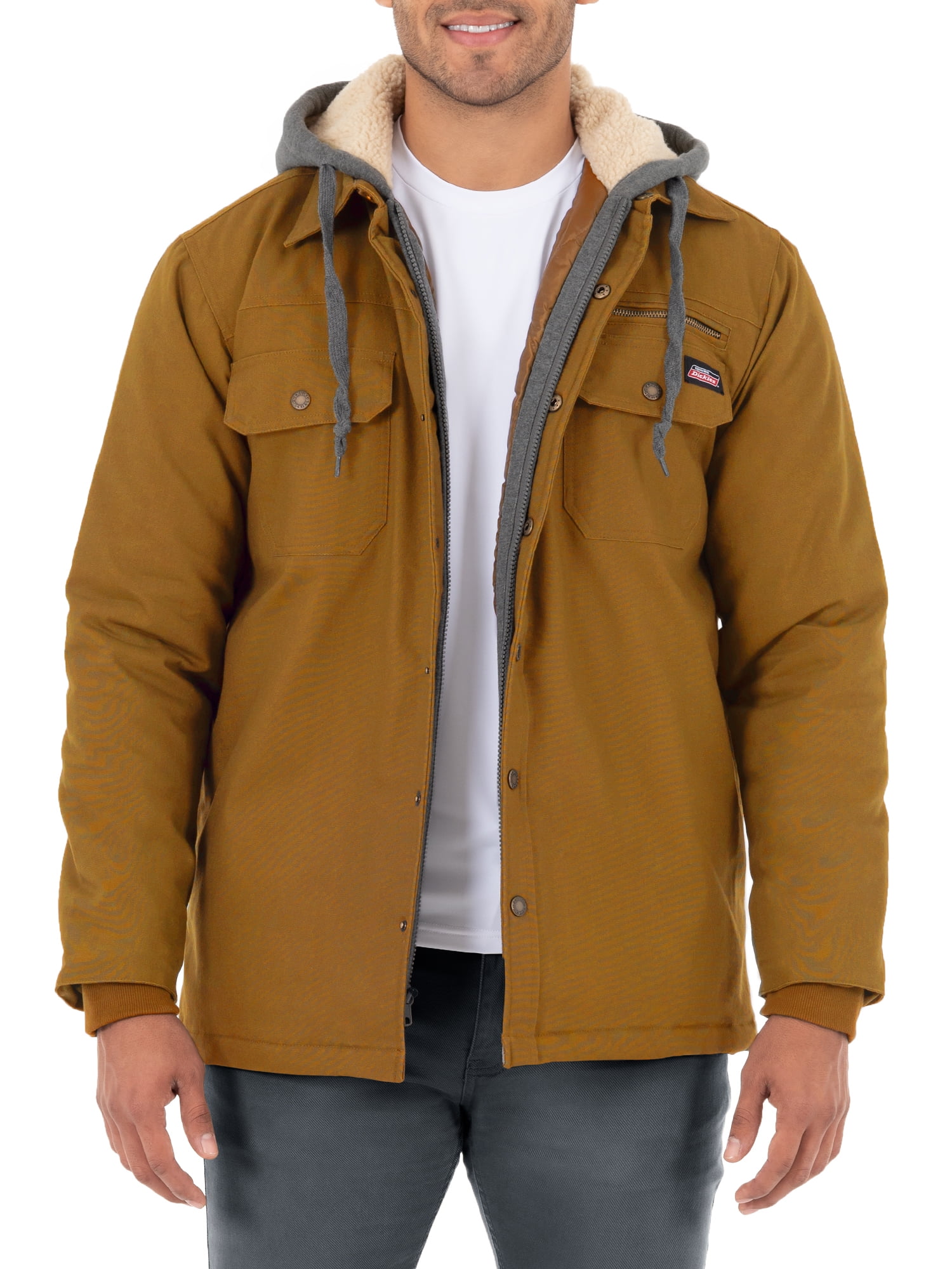 Genuine dickies men's canvas shirt jacket online