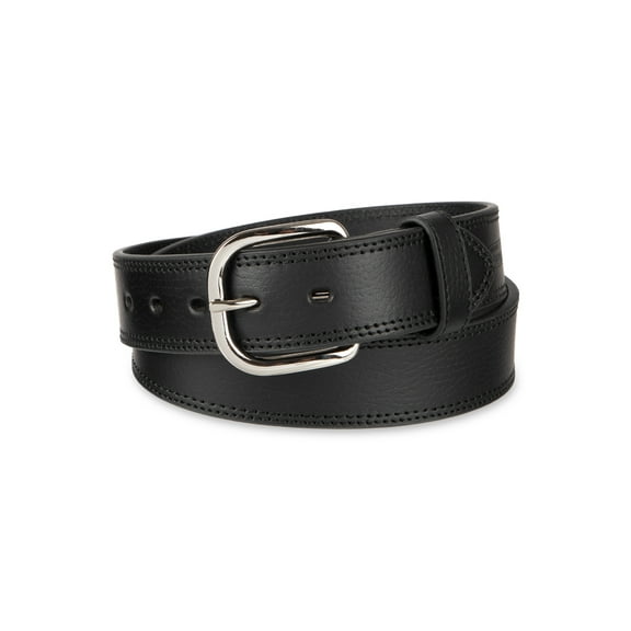 Genuine Dickies Men's Heavy Weight Leather Belt - Regular and Big & Tall Sizes