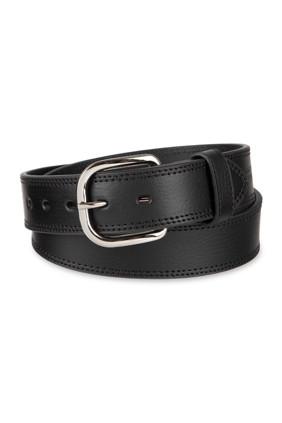 Men's Heavy Weight Leather Belt - Regular and Big & Tall Sizes