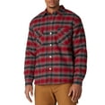 thumbnail image 1 of Genuine Dickies Men's HeavyWeight Flannel Shirt Jacket with Berber Sherpa Lining, 1 of 8