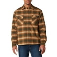 thumbnail image 1 of Genuine Dickies Men's HeavyWeight Flannel Shirt Jacket with Berber Sherpa Lining, 1 of 9