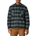 thumbnail image 1 of Genuine Dickies Men's HeavyWeight Flannel Shirt Jacket with Berber Sherpa Lining, 1 of 9