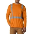 thumbnail image 1 of Genuine Dickies Men's Hi-Vis Workwear Long Sleeve Safety Tee with 3M Scotchlite Reflective Taping, 1 of 7