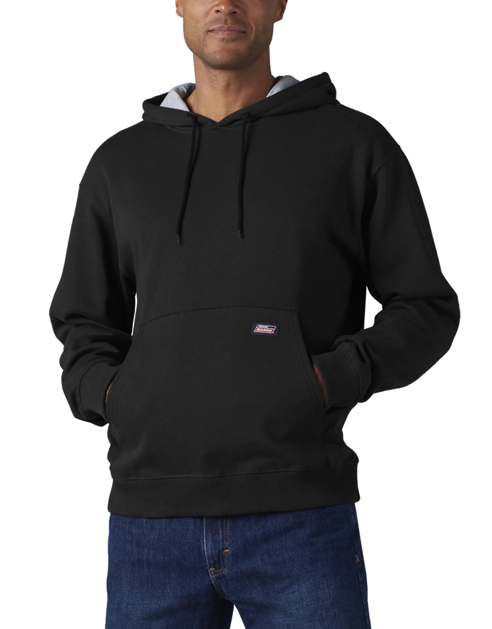 Dickies Icon Logo Cotton-blend Jersey Hoodie in Gray for Men