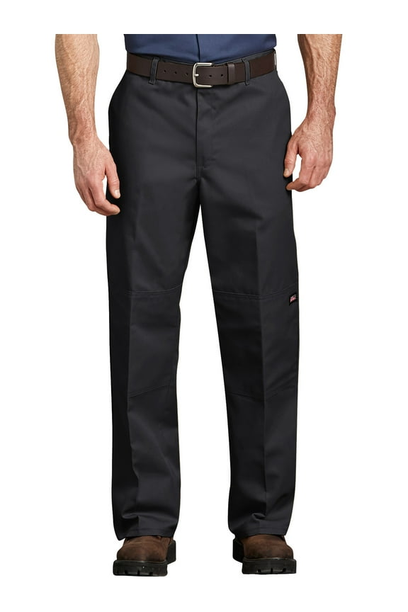 Men's Loose Fit Straight Leg Double-Knee Work Pants