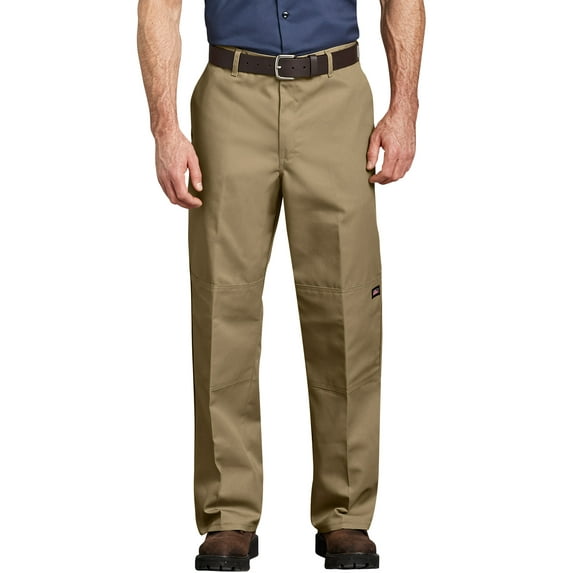 Genuine Dickies Men's Loose Fit Straight Leg Double-Knee Work Pants