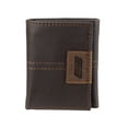 thumbnail image 1 of Genuine Dickies Men's RFID Genuine Leather Trifold Wallet with Interior Zipper, 1 of 6