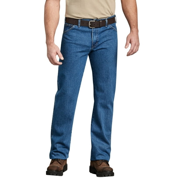 Genuine Dickies Men's Regular Fit 6 Pocket Jean with Multi Use Pocket