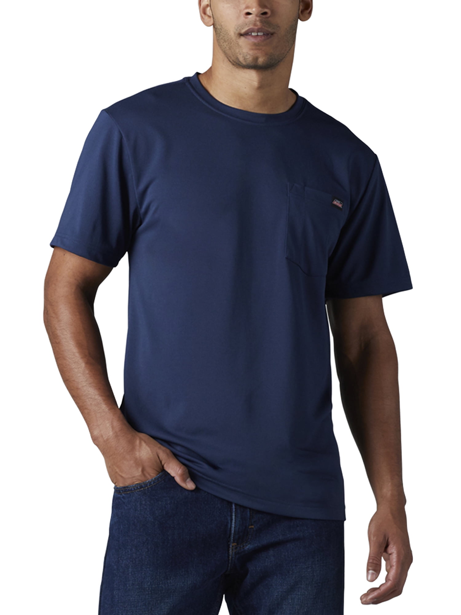 Genuine Dickies Men's Regular Fit Short Sleeve Performance Pocket T-Shirt