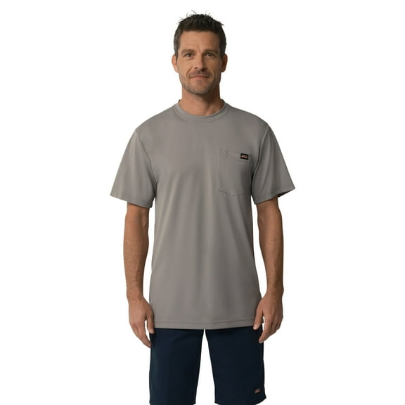 Genuine Dickies Men's Regular Fit Short Sleeve Performance Pocket T-Shirt