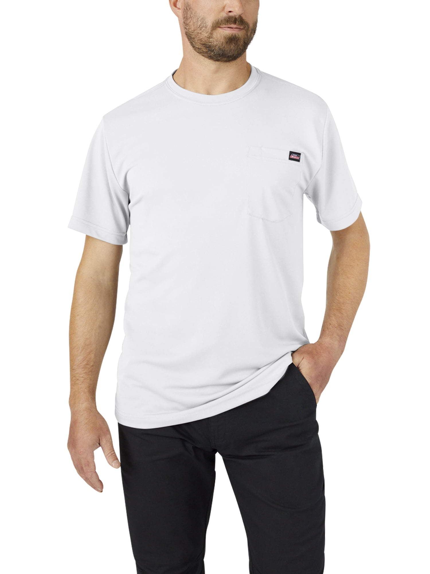 Genuine Dickies Men's Regular Fit Short Sleeve Performance Pocket T-Shirt