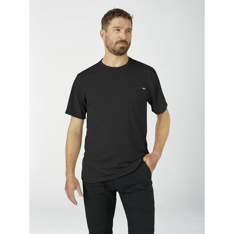 Genuine Dickies Men's Relaxed Fit Performance Polyester Tee Shirt
