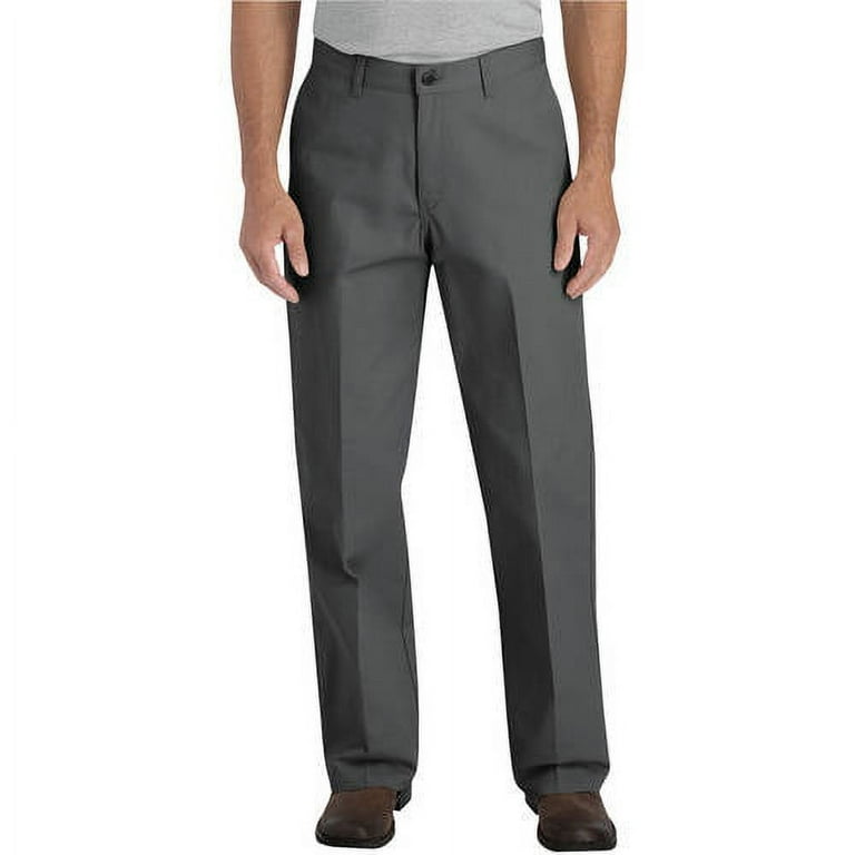 Genuine Dickies Men's Relaxed Fit Straight Leg Flat Front Flex Pant 