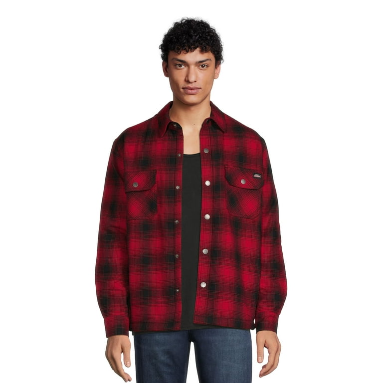Dickies lined overshirt relaxed shop fit walmart