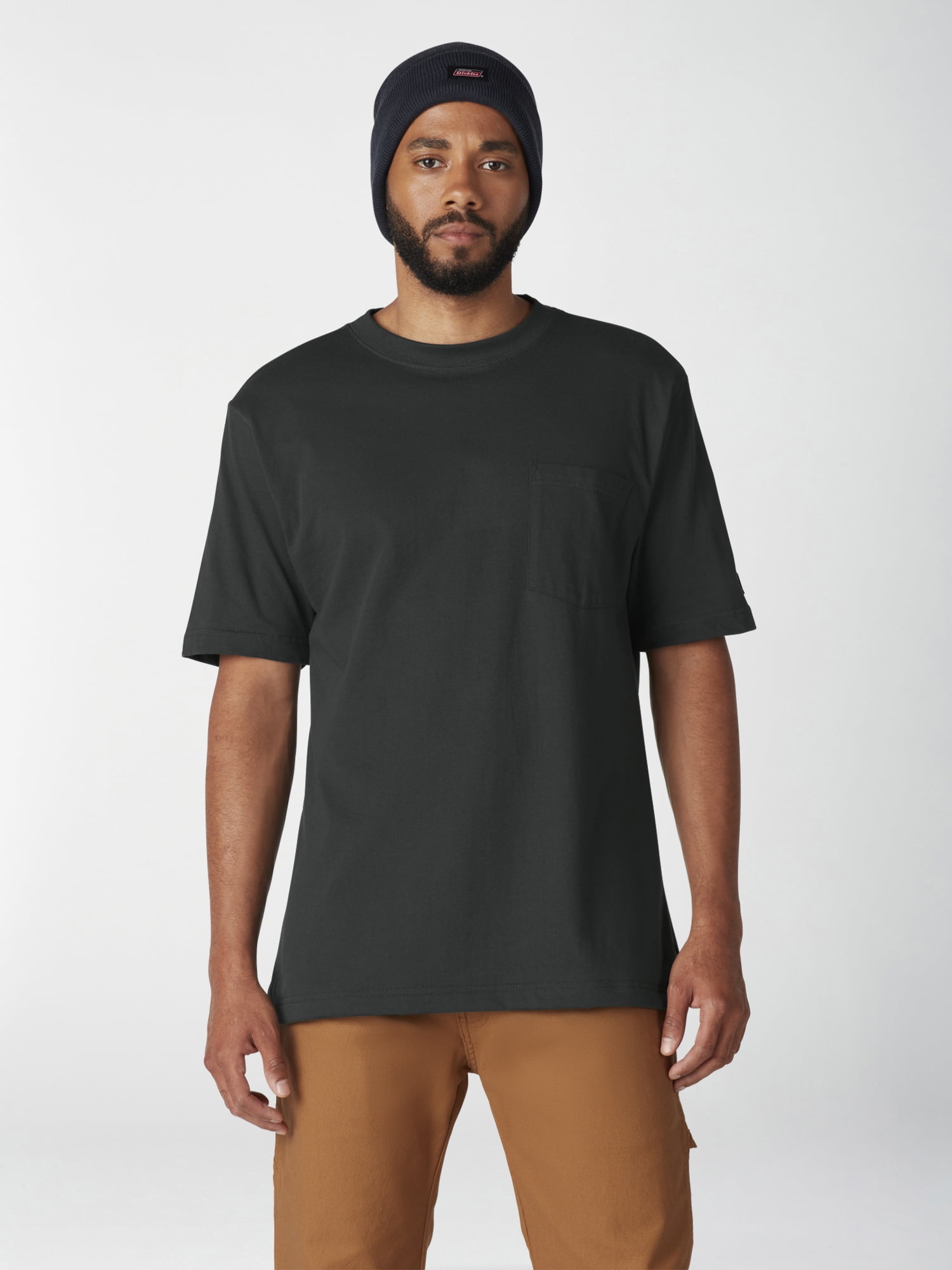 Genuine Dickies Men's Short Sleeve Crew Neck Performance Pocket T-Shirt